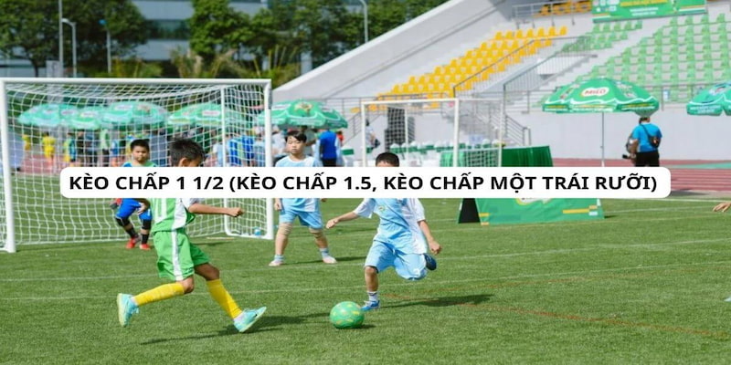 Kèo chấp 1.5 là gì đang là tỷ lệ handicap được nhiều bet thủ lựa chọn